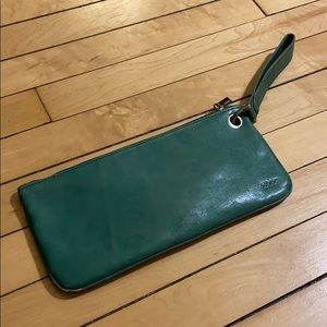 Turquoise Hobo clutch